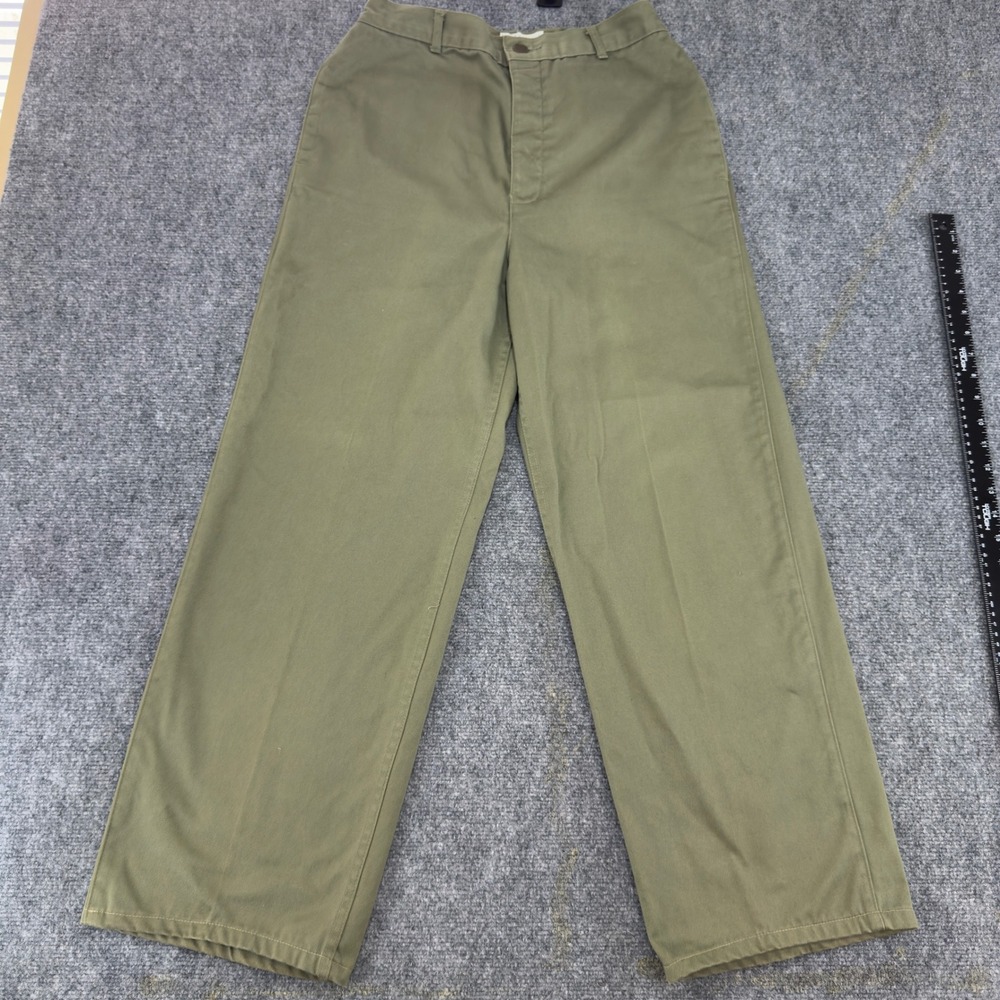 Vintage Perry Ellis America Levi Strauss Twill Pants Green Size 31/32
